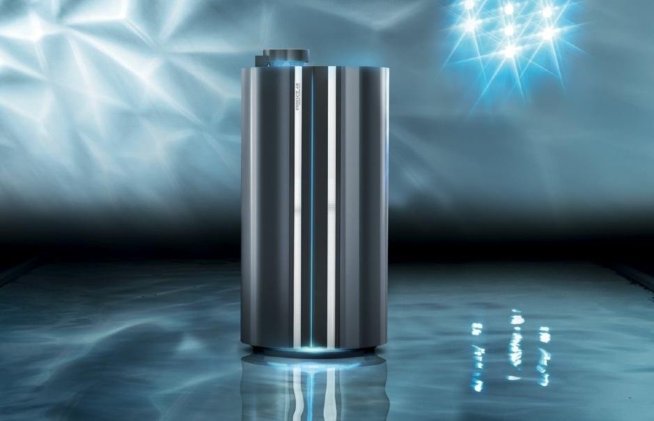 Essence 48 PLT stand-up in a compact commercial setting