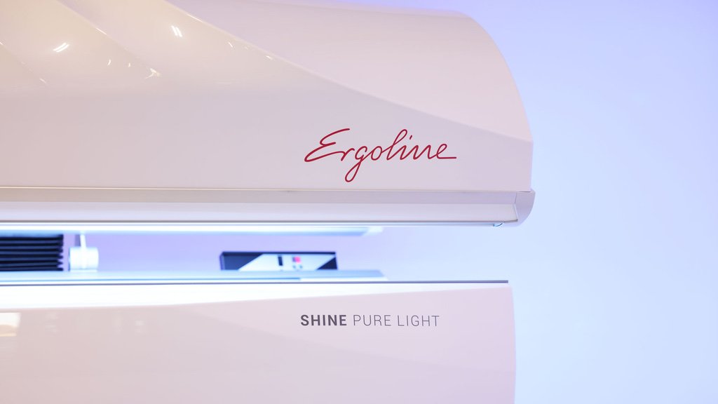 Shine Pure Light branding and LED interior light