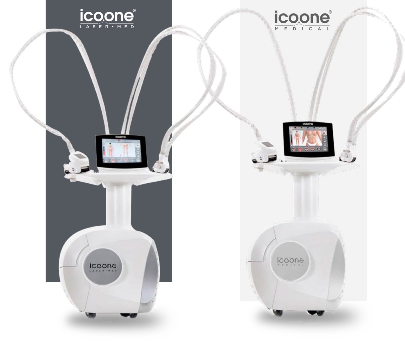 icoone Medical range: icoone LASER MEDICAL and icoone MEDICAL